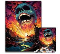 Fantasy Psychedelic Monster 1000 Piece Jigsaw Puzzles for Adults Paper Jigsaw Puzzles for Adults Interactive Family Game, Ideal, Family Activity Game 1000 PCS(38x26cm)