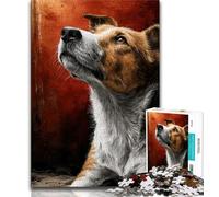 Fantasy Pug Jigsaw Puzzles for Adults 1000 Piece,Challenging Game Gifts for Is Ideal As A Gift for The Whole Family (50x75cm)