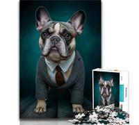 Fantasy Pug JigsawPuzzle 1000 Pieces for Teenagers,Brain Teaser Game Wall Decoration Unique Birthday And Xmas Gifts 75x50cm