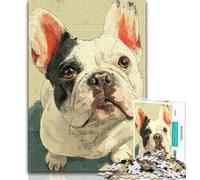 Fantasy Pug JigsawPuzzle 1000 Pieces for Teenagers,Challenging Family Activity Games DIY Toy for Home Wall Decor Gifts (50x75cm)