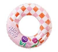 Fantasy Rainbow Swimming Tube Mattress, Floating Inflatable Rings, Water Toy for Lake and Beach Swimming Rings, Outdoor