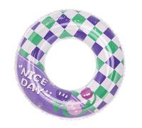 Fantasy Rainbow Swimming Tube Mattress, Floating Inflatable Rings, Water Toy for Lake and Beach Swimming Rings, Outdoor