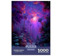 Fantasy Rainforest Puzzle Game 70x50cm/1000pcs, Magical Plants - Stress-relief And Educational, Creative Home Decoration, Great Gift for Teenagers
