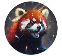 Fantasy Red Panda Adult Jigsaw Puzzles 1000 Pieces Impossible Jigsaw Puzzles for Adults Challenging Brain Teaser for Teenagers, Perfect for Home Decor Or Gift 1000pcs (67.5x67.5cm)