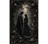 Fantasy Romance Dot Journal: Dot Grid Notebook With Dark Fantasy Cover for Writing, Note Taking, or Drawing | 6 x 9 inches, 200 Pages