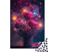 Fantasy Rose Puzzle Relax Challenge Toy Paper Rectangular Jigsaw Puzzle for Boy Or Girl 1000pcs (38x26cm)
