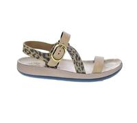 Fantasy Sandals Colette Flex Sole Technology - Discover the Bubble Effect - Lightweight and soft leather sandals - Guaranteed comfort, Mocha, 7 UK