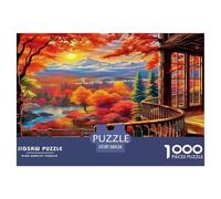 Fantasy Scenery 1000 Pieces Jigsaw Puzzles for Adults Educational Games Beautiful Home Decoration Art Colorful DIY Craft 38x26cm/1000pcs
