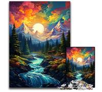 Fantasy Scenery Adult Jigsaw Puzzles 1000 Pieces Difficult Puzzles for Adults Colorful Home Decor & Interactive Family Game, 1000 PCS(75x50cm)