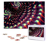 Fantasy Sci-Fi Dizziness Wooden Puzzles 1000 Pieces Personalized Jigsaw Puzzle For Adults Interesting Custom Photo Puzzles Gift For Holiday Birthday Wedding Anniversay