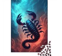 Fantasy Scorpion Monster 1000 Pc Thick Cardboard Premium Jigsaw Puzzle Senior Enthusiasts Concentration Training Decompression Fun Present 70x50cm/1000pcs