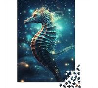 Fantasy Seahorse Puzzle for Adults And Teenagers 1000 Pieces Puzzle for Adults Sustainable Puzzle Games 1000pcs (38x26cm)