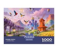 Fantasy Secret Realm Jigsaw Puzzles for Adults Interesting Puzzles 1000 Jigsaws Impossible Puzzle Home Decoration Gifts 70x50cm/1000pcs