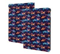 Fantasy Shark Print Compatible with ipad air 3rd Generation Case Cover, Tablet Cases Compatible with ipad Pro Case 10.5 Inch, Auto Wake/Sleep, Folio Stand