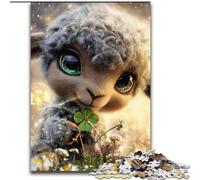 Fantasy Sheep 1000 Pieces Jigsaw Puzzles for Adults And Teens, Fun Games Wall Decoration Unique Birthday And Xmas Gifts 26x38cm