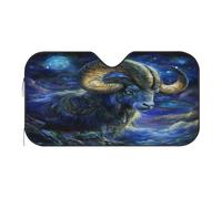Fantasy Sheep Cosmic Space Car Windshield Sun Shade