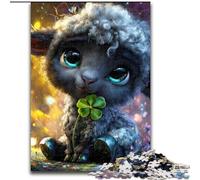 Fantasy Sheep JigsawPuzzle 1000 Pieces for Teenagers, Pattern Assembly Fun at Home Activities, Birthday Present,Travel Gifts (26x38cm)