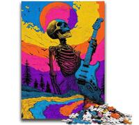 Fantasy Skeleton JigsawPuzzle 1000 Pieces for Adults, for Age 14+ Home Art Decor Family Games Christmas Birthday Gifts 50x75cm