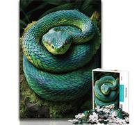 Fantasy Snake 1000 Piece Jigsaw Puzzles for Teenagers,Decompressing Intellectual Educational Toy Great Gifts And Toys (38x26cm)