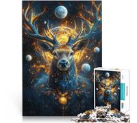 Fantasy Soul DeerJigsaw Puzzles for Adults 2000 Piece Decompressing Intellectual Educational Toy Gifts Ideas 70x100cm