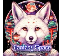 Fantasy Space Coloring Book: Grayscale Adult Coloring with Astronaut Helmets, Magical Worlds, and Surreal Space Creatures (Shadow Garden)