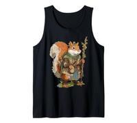 Fantasy Squirrel Druid for Men Tank Top