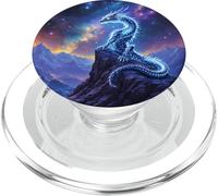 Fantasy Starlight Dragon Skies PopSockets PopGrip for MagSafe