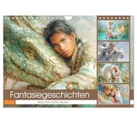 Fantasy stories - Fairytale works UK-Version (Wall Calendar 2026 DIN A4 Landscape), CALVENDO 12 Month Wall Calendar