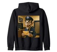 Fantasy Strange Postal Worker Zip Hoodie