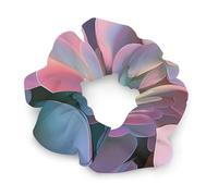 Fantasy Succulent Plants Women's Hair Ties Elastic Scrunchies Silk Like Scrunchy Accessories for Sleep