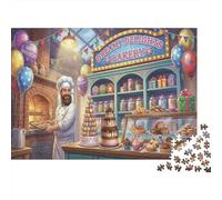 Fantasy Sweet Shop 1000 Piece Jigsaw Puzzle,Adults & Kids 14+,Home Wall Decor,Gift Idea,Impossible Challenge,Premium Cardboard,Educational Toy,Stress Relief 70x50cm