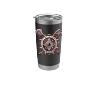 Fantasy Sword Mace Weapons & Shield for Gamers Battle Gaming Stainless Steel Insulated Tumbler