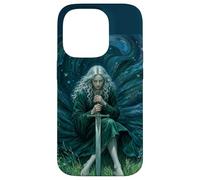 Fantasy Sword Maiden Graphic Ethereal Gothic Art Case for iPhone 14 Pro