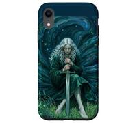 Fantasy Sword Maiden Graphic Ethereal Gothic Art Case for iPhone XR