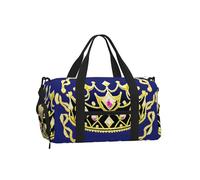 Fantasy Tiara Duffel Bag with Shoe Compartment - Lightweight Water-Resistant Holdall Gym Bag with Built-in Wet and Dry Separation Pouch