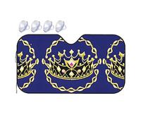 Fantasy Tiara Medium Printed car Front Windshield Sunshade - car Window Sunshade, Quick Cooling 15â„ƒ