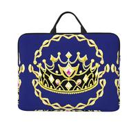 Fantasy Tiara Print Laptop Case Sleeve Bag 14in,with Handle Portable Case Cover, Compatible 14in Computer/Tablet