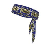 Fantasy Tiara Printed sports headbands Fitness basketball running badminton mountaineering sports headbands