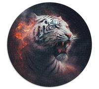 Fantasy Tiger 1000-Piece Jigsaw Puzzle Cardboard Jigsaw for Mother'S Day, Birthdays, Christmas 67.5x67.5cm
