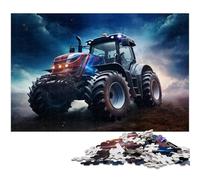 Fantasy Tractor JigsawPuzzle 1000 Pieces for Adults Jigsaw Puzzles Perfect for Teenagers & Collectors, Ideal Home Decor & Travel Gift 26X38CM/10.23x14.96inch
