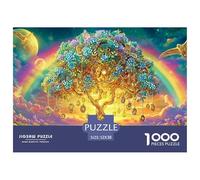 Fantasy Tree 1000 Piece Jigsaw Puzzles Birthday Gifts Couple Art Suitable for Decompression And Wall Decor for Adults And Kids 52x38cm/1000pcs