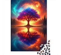 Fantasy Tree Landscape 1000 Pc Eco-friendly Paper Jigsaw Puzzle Bundle Adults Kids 12 Years Up Family Game Wall Decor Value Pack 52x38cm/1000pcs