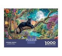 Fantasy Tree Scene 1000 Piece Animal Jigsaw Puzzles for Puzzles 1000 Pieces Jigsaw for Adults Challenging Puzzles for Adults Jigsaw Puzzles for Adults Gifts 52x38cm/1000pcs
