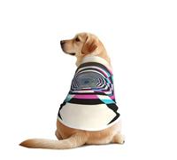 Fantasy Tunnel Dog Shirt Vest Dog Clothes- Breathable Cooling for Big Dogs, Sun Protection Comfort Wear for Golden Retriever, Husky, Alaska Outdoor Activities 5X-Large