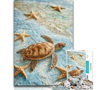 Fantasy Turtle Jigsaw Puzzles for Teenagers 1000 Jigsaws,Toys Educational Games Stress Relieving Suitable for Desktop Decoration (38x26cm)