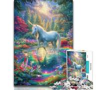 Fantasy Unicorn 1000 Piece Jigsaw Puzzles for Teenagers,for Educational Game Challenge Toy Unique Home Decor And Gifts (75x50cm)