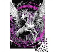 Fantasy Unicorn Art Print, Adult 1000 Piece Jigsaw, 38x26cm/1000pcs | For relaxed holiday time, this adult jigsaw puzzle with 1000 pieces adds a classic jigsaw activity to the holiday season.