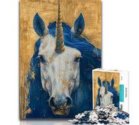 Fantasy Unicorn Jigsaw Puzzles for Adults 1000,for Educational Game Challenge Toy for Is Ideal As A Gift for The Whole Family 50x75cm