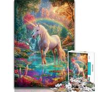 Fantasy Unicorn Jigsaws 1000 Pieces for Teenagers,Challenging To Complete But Fun And Humorous Birthday Present,Gifts,Wall Art (38x26cm)