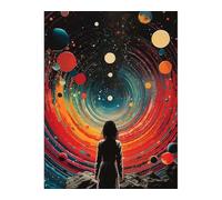 Fantasy Universe 4000 Piece Jigsaw Puzzles For Adults, Fun Challenging & Brainteasing 4000 piece Adult jigsaw puzzle, Impossible puzzles, Gift for Men/Women, Finished Size is 141x87cm